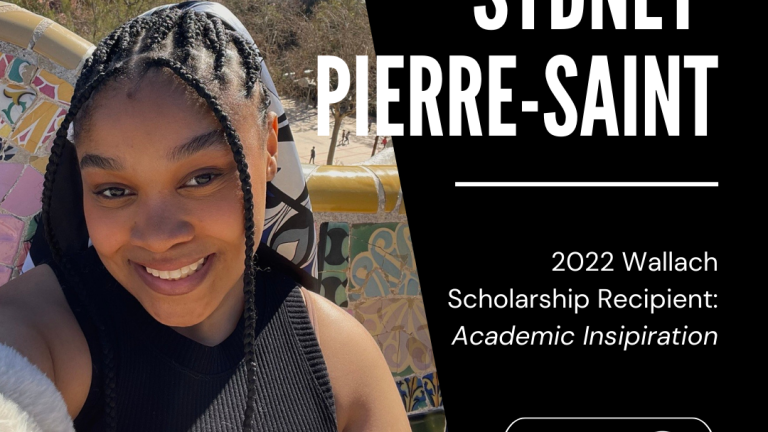 2022 Wallach Scholarship Recipient - Sydney